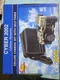 Cyber 2002 CY-2002 35mm Point & Shoot  Film Camera Chrome with Flash & Case NOS