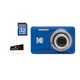 Kodak PIXPRO Friendly Zoom FZ55 Blue Digital Camera with Screen Protector Bundle
