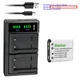 Kastar Battery LCD Dual Charger for Olympus Li-40B Li-42B Olympus FE-5000 Camera
