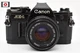 [Near MINT-] Canon AE-1 Black 35mm Film Camera NFD New FD 50mm F/1.8 Lens JAPAN