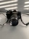 Untested Chinon CM-4s 35mm Film Camera Lens Case For Parts Only F 135mm 1:28