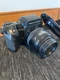Pentax SF10 35mm SLR Film Camera w Magnicon 28-70mm Zoom Lens Built in Flash