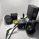 Yashica TL Electro x 35mm WITH 50mm and 135mm Lenses Lot