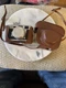Vintage Aires 35 III C Film Camera w/  Leather Case Made In Japan Quality 35mm