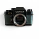 Contax RTS 35mm SLR Film Camera &ndash; Custom Green Leatherette &ndash; Untested &ndash; No Lens