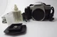 Vintage Pentax ZX-30 35mm Film SLR Camera body with accessories UNTESTED