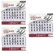BL Kiss I Envy Ultra Black 3D Trio Medium 2X Volume Lashes X 3 Packs