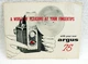 Argus 75 TLR Instruction Book | 14pg | Pics & Text | $7 |
