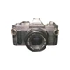 Canon AV-1 Silver 35mm SLR Film Camera w/ Canon FD 50mm f/1.8 Lens | Tested