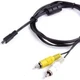AV A/V TV Video Cable Cord Lead for Sony Cybershot CAMERA DSC-W620 S DSC-W650 B