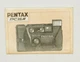 Original Factory Owner's Manual For Pentax PC35AF Camera