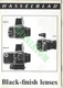 Vintage Hasselblad Black-finish Lenses 500C/M 500EL/M SWC Brochure