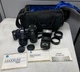 Vtg. Minolta Maxxum 7000 AF 35mm Camera, Flash Lenses, & Bag