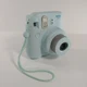 Fujifilm Instax Mini 8 Ice Blue Instant Film Camera With Wrist Strap TESTED 