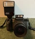 Pentax SF10 35mm Camera with AF240ft Flash Untested