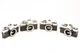 As-Is Lot of 4 Minolta 35mm Film Camera Bodies XG-1 XG-7 XG-9 XG-M V19