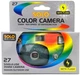 Solo 35mm Film Camera with Flash (400 ASA, 27 Exposures)