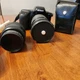 Nikon N50 Camera with 2 Lens And A Flash This Has Not Been Tested Sold As Is