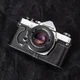 For Olympus OM-1/1N OM-2/2N OM-4/4TI OM-3 Genuine Leather Half Camera Case Black