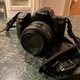 Minolta Maxxum 400SI 35mm SLR Camera 35-70 AF Zoom And Sigma 300 Zoom Lens & Bag