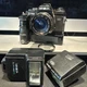 Minolta X-700 SLR Film Camera Body With Vivitar 24MM 1:2.8