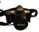 Vintage Nikon N-65 35mm SLR Film Camera   UNTESTED with bag lens and acc. (C)