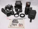 Minolta SR-1 Body w/ Minolta & Vivitar Lenses and Flash w/ Cases & More!