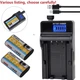 Battery or LED charger for Pentax CR-V3 V3L K100D Digital SLR K110D Digital SLR
