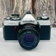 Minolta XG1 35mm SLR Film Camera with MD Rokkor-X 45mm 1:2 Lens - Tested✔