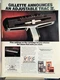 GILLETTE TRAC II RAZOR/ MINOLTA SRT 102 CAMERA VTG 1975 AD, RARE EPHEMERA