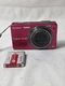 Sony Cyber-shot DSC-W150 8.1MP Digital Camera Red Tested No Charger 