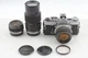 *Exc+5* Olympus OM-1 Film Camera w/ 50mm F1.4 28mm F3.5 75-150mm F4 3Lens Set