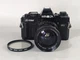 *MINT* Minolta X-700 Black 35mm Film SLR Camera w/ Vivitar 28mm f/2.5 Lens