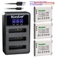 Kastar Battery Triple Charger for Olympus Li-50B LI-50C & Stylus 1030SW SZ-10
