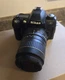 Nikon N80 film camera with Quantaray 100-300mm lens