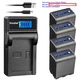 Kastar Battery LCD USB Charger for Sony NP-QM91D & Sony Cyber-shot DSC-F707