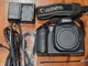 Canon EOS 10D 6.3MP Digital SLR Camera  Black Body Only w/ Battery Strap Charger