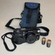 OLYMPUS Multi AF Super Zoom 3000 35mm Film Camera W/ Bag & Batteries Tested