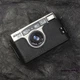 Handmade Half Case for Nikon 28Ti 35Ti Camera Genuine Leather Black Dark Coffee