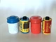 2 VTG Kodak 35mm Metal Film Containers With 1 Unexposed Ektachrome Canister