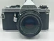 PENTAX MV-1 35mm SLR Film Camera Silver with SMC Pentax-M 50mm f/1.7 Lens