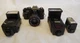 UNTESTED Vivitar V335 35mm SLR Camera W/Flashes Sunpak 422D Promaster FTD 5600