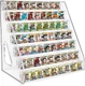 Clear Display Shelf for Funko Bitty Pop Mini Collectibles, 7-Layer Case