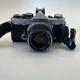 Olympus OM-2N Black Silver SLR Film Camera with OM-System Zuiko Auto-S 50mm Lens