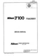 NIKON F100 Camera Service Repair Manual & Parts List PDF READ