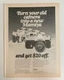 1976 Mamiya MSX 1000 35mm Camera Print Ad Bell & Howell BHMC