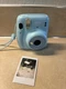 Fujifilm Instax Mini 11 Instant Camera - Sky Blue