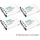 Kastar 42B Battery for Olympus FE-4000 FE-4010 FE-4030 FE-4050 FE-5000 FE-5010 