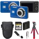 Kodak PIXPRO FZ55 Digital Camera (Blue) + Tripod + Case - 64GB Kit