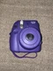 Fujifilm Instax Mini 8 Instant Film Camera Purple FILM TESTED WORKS Great!